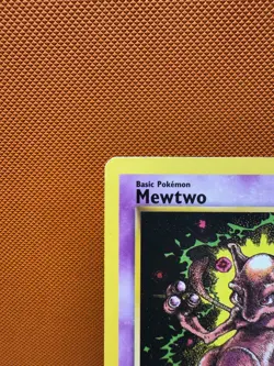 Mewtwo WOTC Promo #14 Black Star Promo Pokemon TCG MP 1099 - Image 2