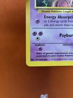Mewtwo WOTC Promo #14 Black Star Promo Pokemon TCG MP 1100 - Image 4