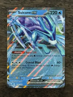 💧 Suicune ex 010/034 CLB 💧 Pokemon TCG Classic Collection - NM Pack Fresh - Image 1