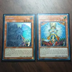 Honest Prizm & (Ghost Rare) LODT-EN001 Light of Destruction 2020 Yu-gi-oh Htf NM - Image 1