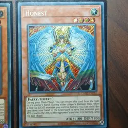 Honest Prizm & (Ghost Rare) LODT-EN001 Light of Destruction 2020 Yu-gi-oh Htf NM - Image 3