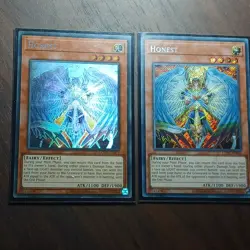 Honest Prizm & (Ghost Rare) LODT-EN001 Light of Destruction 2020 Yu-gi-oh Htf NM - Image 5
