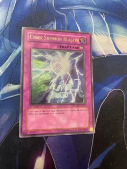 Yugioh! Cyber Summon Blaster POTD-EN057 Ultimate Rare 1st Edition NM - Image 1