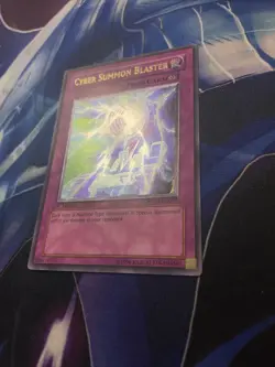 Yugioh! Cyber Summon Blaster POTD-EN057 Ultimate Rare 1st Edition NM - Image 2