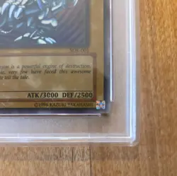 2002 Vinatge Blue-Eyes White Dragon SDK-001 PSA 8 Yu-Gi-Oh Starter Deck Kaiba - Image 4