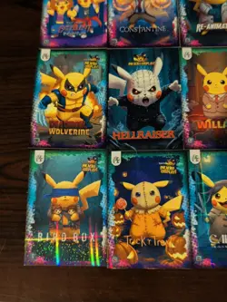 Pokemon Pikachu Cosplay FE Holiday Box Hits. Non Tcg Fan Art Cards. Lot (2) - Image 4
