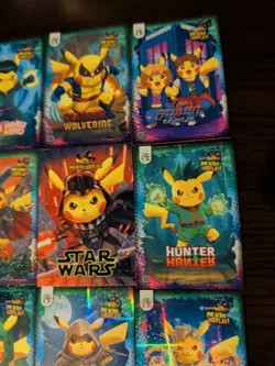Pokemon Pikachu Cosplay FE Holiday Box Hits. Non Tcg Fan Art Cards. Lot (3) - Image 3