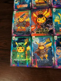 Pokemon Pikachu Cosplay FE Holiday Box Hits. Non Tcg Fan Art Cards. Lot (3) - Image 4