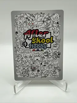 After Skool Hobby V2 #64 Ditto Eevee Holo Fan Art Card Genetic Mystery Pokemon - Image 2