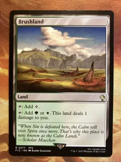 MTG 6 x Selesnya Land Rare Card Lot Commander: FINAL FANTASY Near-Mint!! - Image 2