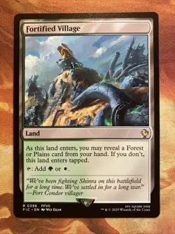 MTG 6 x Selesnya Land Rare Card Lot Commander: FINAL FANTASY Near-Mint!! - Image 4