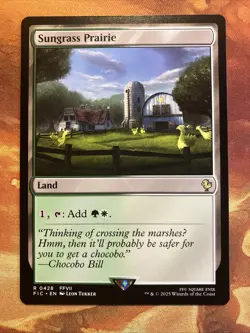 MTG 6 x Selesnya Land Rare Card Lot Commander: FINAL FANTASY Near-Mint!! - Image 5