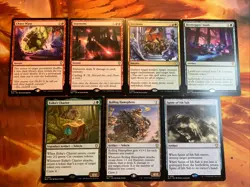 MTG 7 x Card Lot (1 x Mythic, 6 x Rare) Commander: Bloomburrow Near-Mint! - Image 1