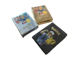 3 Pack Pokemon GOLD, Silver, Black Foil Cards 55 Pcs. TCG GX Card PACK (Fan Art) - Image 4