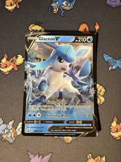 Pokemon Cards Glaceon V SWSH196 Collection Promo - (NM) - Image 1