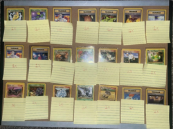 POKEMON CARD LOT NM GYM HEROES / GYM CHALLENGE 87 TTL CARDS SEE PICS / DETAILS - Image 3