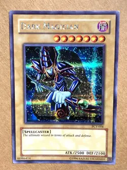 yugioh Dark Magician PCY-004 Secret Rare Unlimited Edition new card mint mint - Image 1