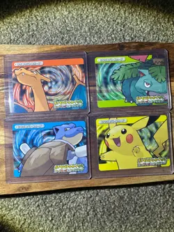 Pokemon Card E+ Battle Card Fire Red Leaf Green 4 Card Set Japanese Minty - Image 1