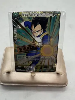 Vegeta, Fatherly Encouragement P-372 Store Championship Winner Card 2023 Mint - Image 1