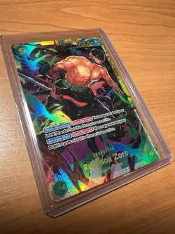 Roronoa Zoro OP06-118 SEC Wings of Captain - ONE PIECE Card Game English - Image 2