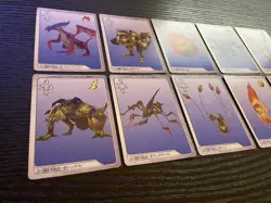 Final Fantasy 8 VIII Triple Triad Cards Lot Lv-1 to Lv-5 Set of 10 SQUARE 1999 - Image 5