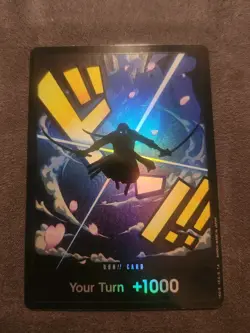 One Piece - DON!! CARD (ZORO) - PRB01 - Foil - NM - Image 1