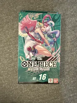 ONE PIECE Card Game: Uta (Green) STARTER DECK (ST-16) English NEW Sealed - Image 1