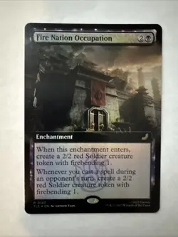 Fire Nation Occupation (Extended Art Foil) #187 Avatar Last Airbender (TLA) - Image 1
