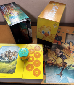MTG Final Fantasy Chocobo Bundle Box & Accessories - NO PACKS - Image 2