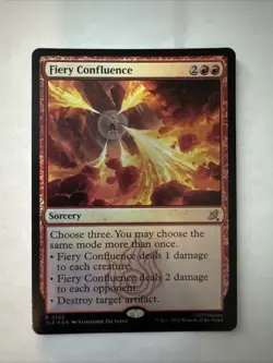 Fiery Confluence (FOIL )#165 - Avatar Last Airbender: Eternal Mtg ATLA - Image 1