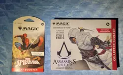 Magic the Gathering: Assassin's Creed Collector Booster Pack with spiderman - Image 1