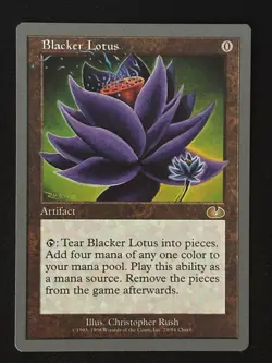 1x MTG Blacker Lotus - Unglued (UGL) #70 - Magic the Gathering - Image 1