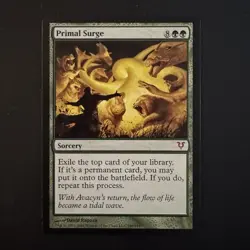 Magic The Gathering Avacyn Restored Primal Surge #189 Lightly played - Image 1