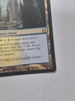 Magic the Gathering MTG Hallowed Fountain (241) Return to Ravnica LP - Image 4