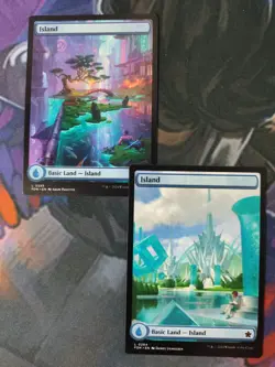 Borderless Basic Land Set of 40 - 4 of Each Art/Type | Foundations | NM | MTG - Image 4