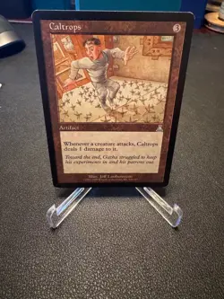 MTG - Urza's Destiny Caltrops LP! FREE SHIPPING! Hulk Combo Non-foil - Image 1