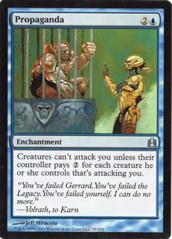 MTG Magic the Gathering Propaganda Commander - Image 1
