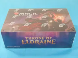 Magic The Gathering Throne of Eldraine Sealed Draft Booster Box English 2019 - Image 1