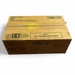 Pokemon Factory Sealed Case / Lot of 150 Packs 2021 Happy Meal 25th Anniversary - Image 1