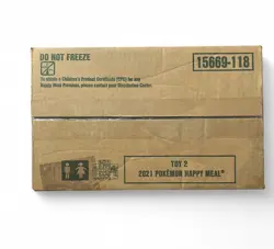 Pokemon Factory Sealed Case / Lot of 150 Packs 2021 Happy Meal 25th Anniversary - Image 2