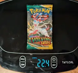 HEAVY 22.4g! Evolving Skies Booster Pack Sword & Shield Pokemon New/Sealed - Image 1