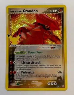 POKEMON TCG - Team Magma's Groudon - Celebrations 25th - 9/95 - Classic - NM (1) - Image 1