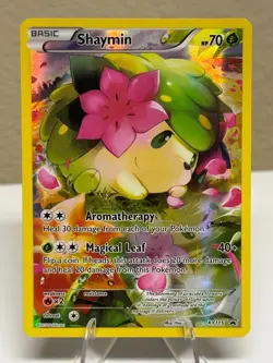 Shaymin XY115 XY Holo Illustration Rare Full Art Pokemon Promo - Image 1