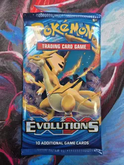 Pokemon TCG: XY - Evolutions - Factory-Sealed Booster Pack Charizard Art - Image 1