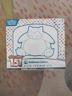 151 Pokemon Center ETB Elite Trainer Box Scarlet & Violet Pokemon TCG SEALED - Image 1