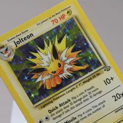 Pokemon TCG - Jolteon 4/64 Jungle Holo Rare WOTC 1999 - EXC - Image 1
