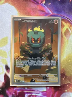Pokemon TCG Marshadow 146/132 Mega Evolution Illustration Rare NM SUPER CLEAN - Image 1