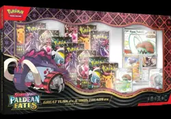 SEALED Pokemon Paldean Fates Great Tusk ex & Iron Treads ex Premium Collection - Image 1