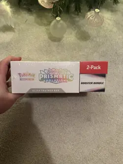Pokemon TCG Prismatic Evolutions - Costco Elite Trainer Box ETB & Booster Bundle - Image 5