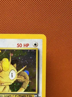 Meowth Promo WoTC 10 Holo Vintage GB Stamped Pokemon - part SWIRL - MP #1094 - Image 3